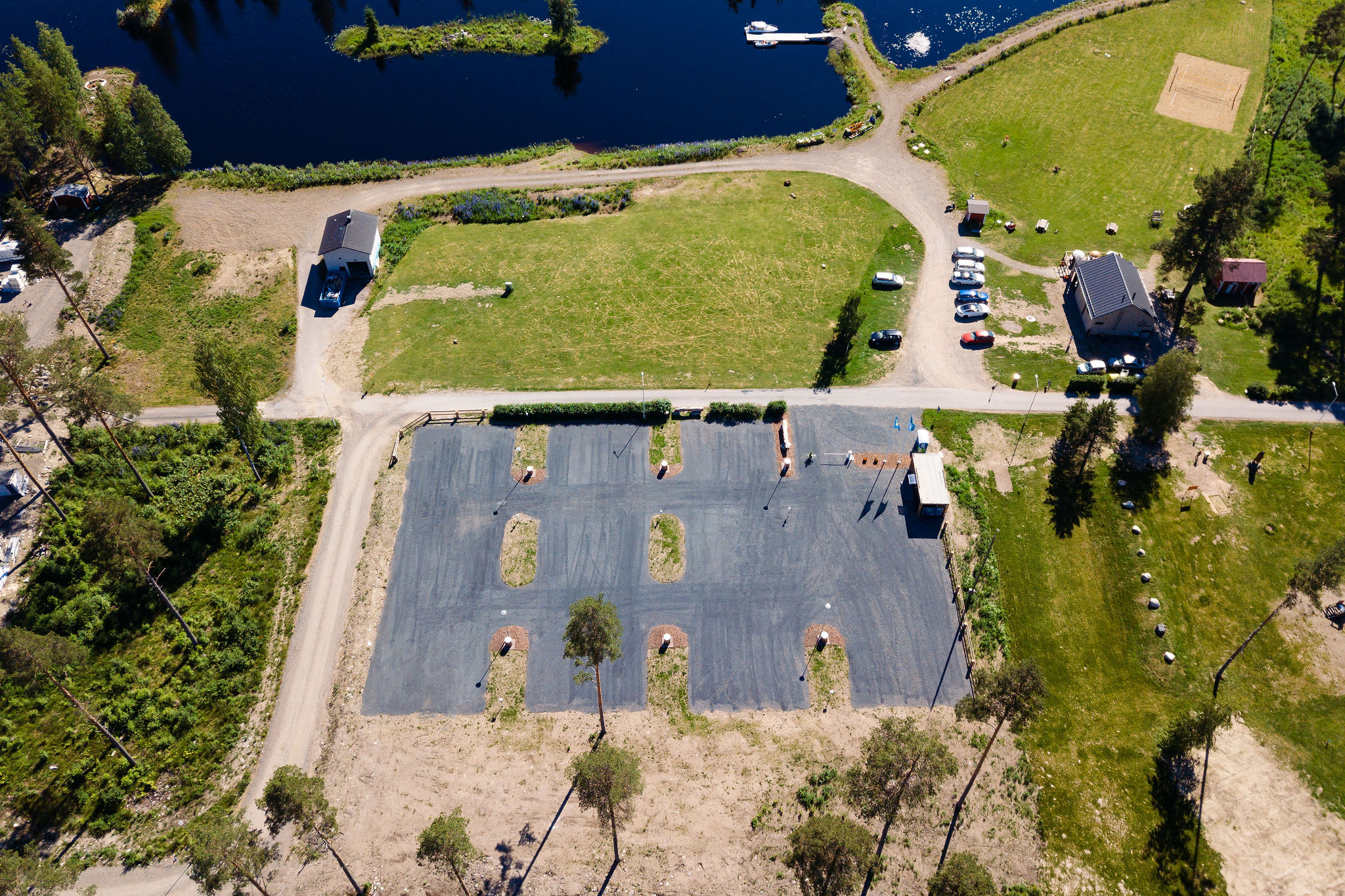 ilmakuva matkaparkista